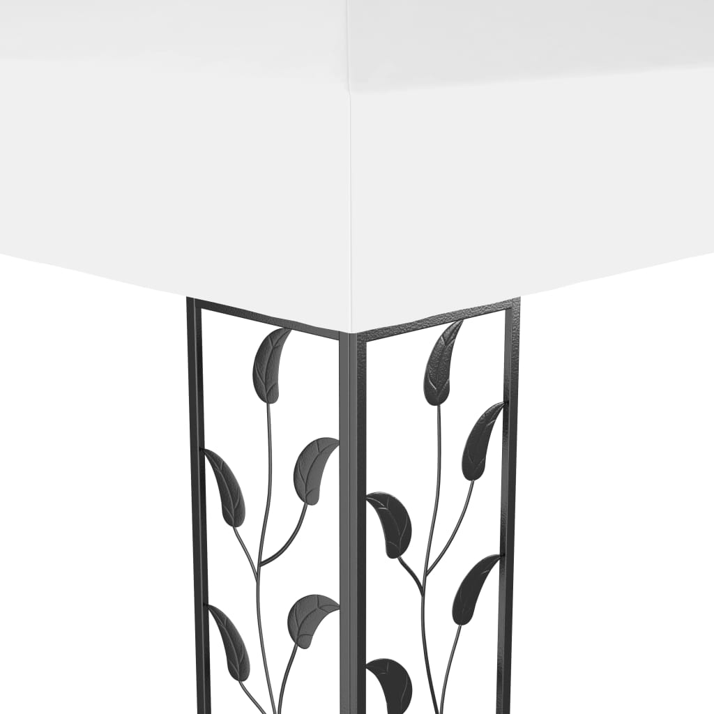 Luxury Double Roof Gazebo - Taupe roof - 3m x 4m - optional home assembly