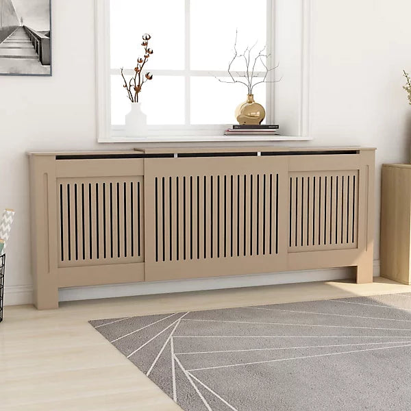 MDF Radiator Cover 205 cm - Vertical slats