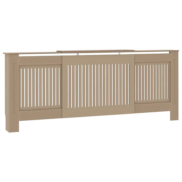 MDF Radiator Cover 205 cm - Vertical slats