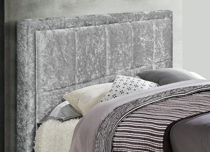 Silver Ottoman Style Kingsize bed