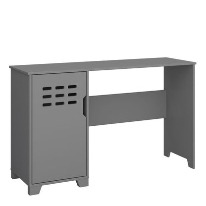 Escritorio de 1 puerta en gris Folkestone