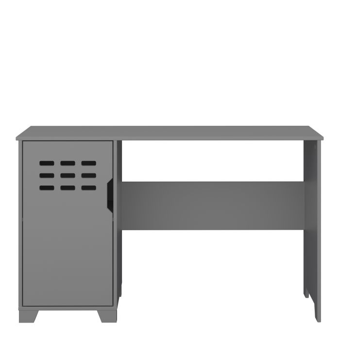 Escritorio de 1 puerta en gris Folkestone
