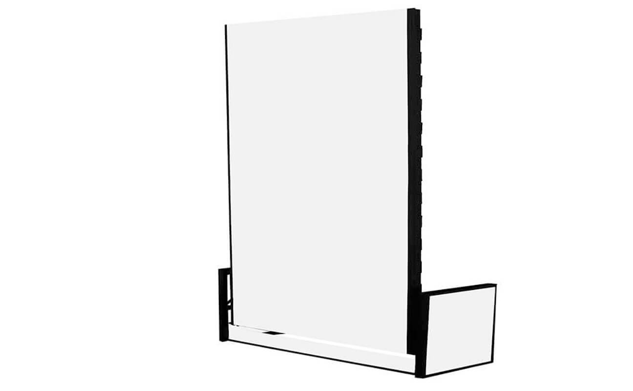 Studio King Size  Vertical Wall Bed  150cm x 200cm