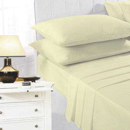 Parure de lit facile d'entretien - 16 couleurs disponibles
