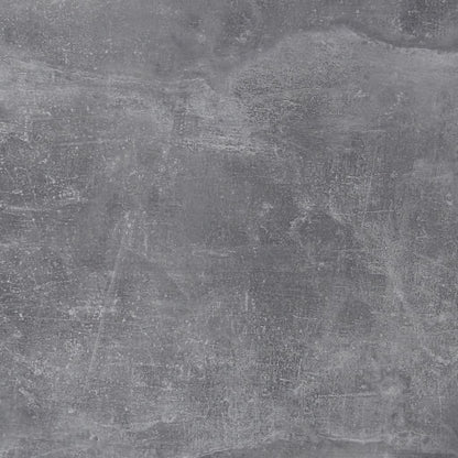 FMD Desk with 1 Drawer 123x50x76.5 cm Concrete and White