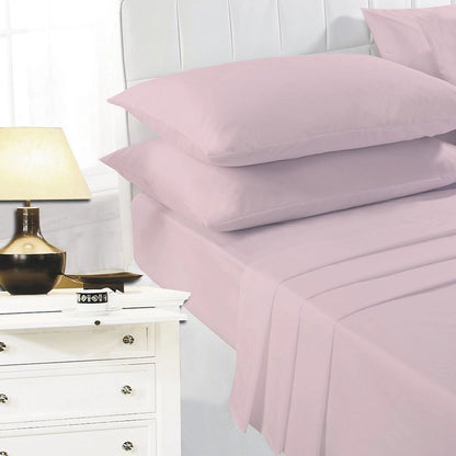 Parure de lit facile d'entretien - 16 couleurs disponibles