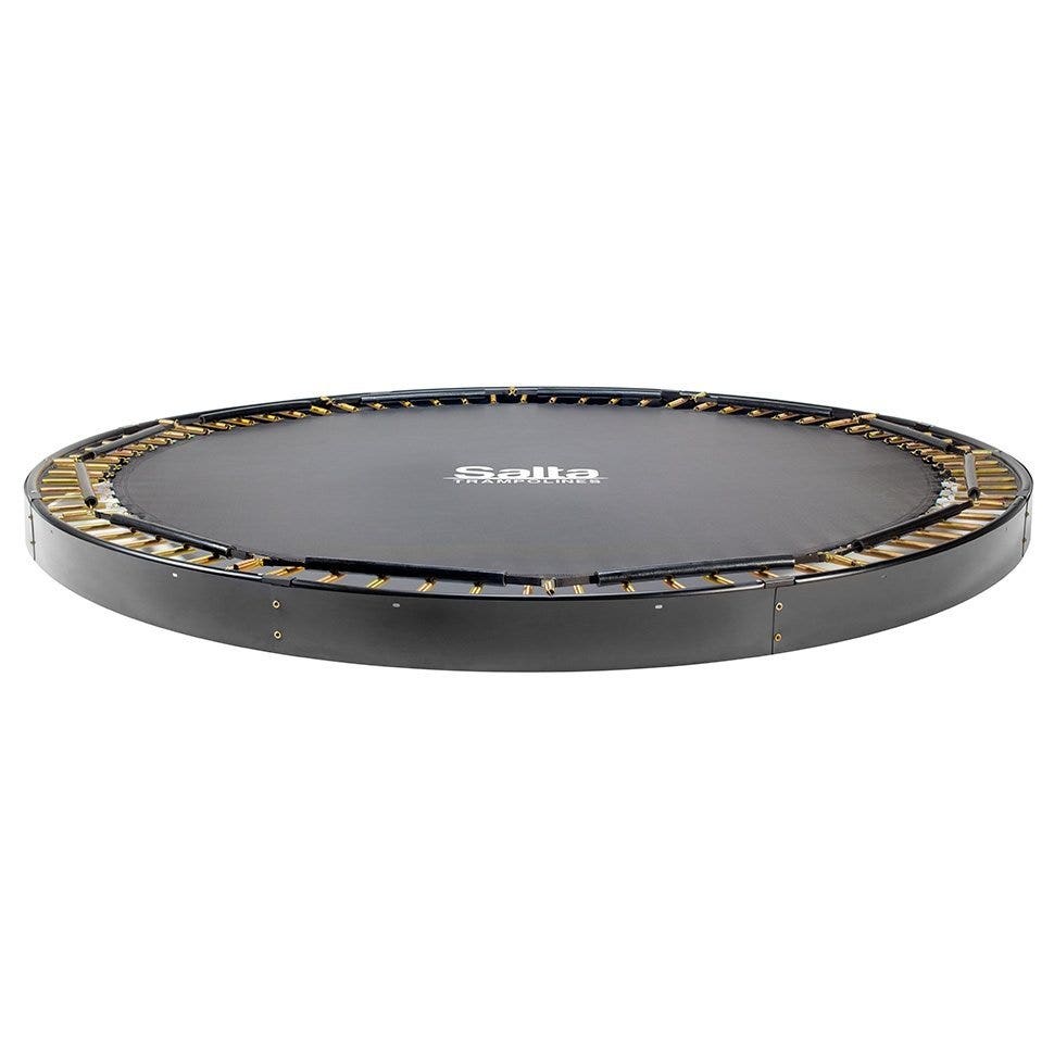 Trampolín redondo Salta BLACK Baseground de 14 pies (427 cm)