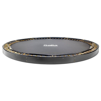 Trampolín redondo Salta BLACK Baseground de 14 pies (427 cm)