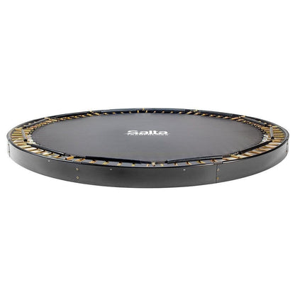 12ft (366cm) Salta BLACK Royal Baseground Round Trampoline