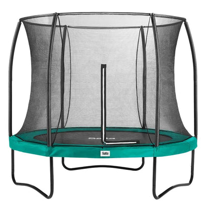 Trampolín Salta GREEN Round Comfort Edition de 10 pies (305 cm) con cerramiento