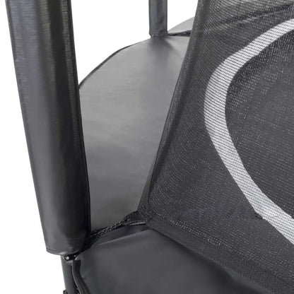 14ft Salta Black Round Comfort Edition Trampoline with Enclosure