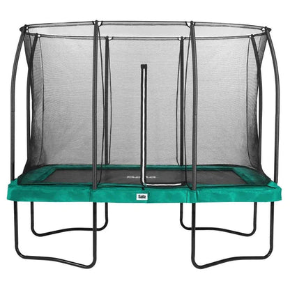 Trampolín rectangular Salta NEGRO de 10 pies (305 cm) x 7 pies (214 cm) + cerramiento