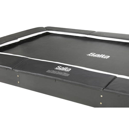 13ft (397cm) x 8ft (244cm) Salta BLACK Royal Baseground Rectangular Trampoline