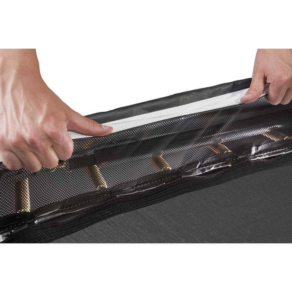 13ft (397cm) x 8ft (244cm) Salta BLACK Royal Baseground Rectangular Trampoline