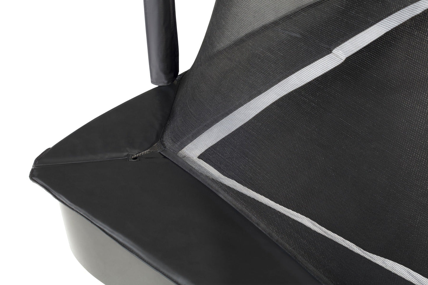 13ft (397cm) x 8ft (244cm) Salta BLACK Royal Baseground Rectangular Trampoline with Enclosure