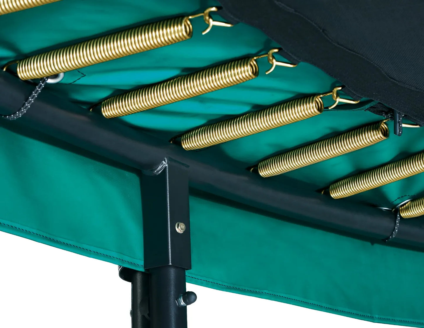 14ft Salta Green Round First Class Edition Trampoline with Enclosure