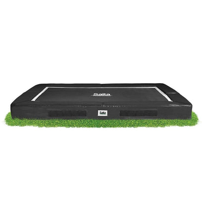 10ft (305cm) x 7ft (214cm) Salta BLACK Premium InGround Rectangular Trampoline