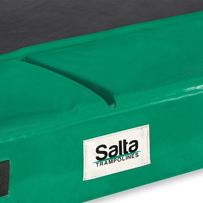 10ft (305cm) x 7ft (214cm) Salta GREEN Premium InGround Rectangular Trampoline