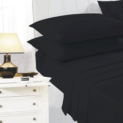 Parure de lit facile d'entretien - 16 couleurs disponibles