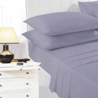 Parure de lit facile d'entretien - 16 couleurs disponibles