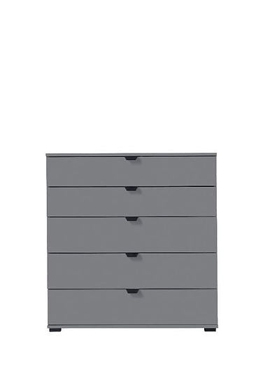 La collection « Parker ». Commode grise