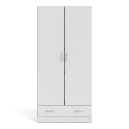 KFP HOME | Colección Everyday - Armario de dos puertas con cajón