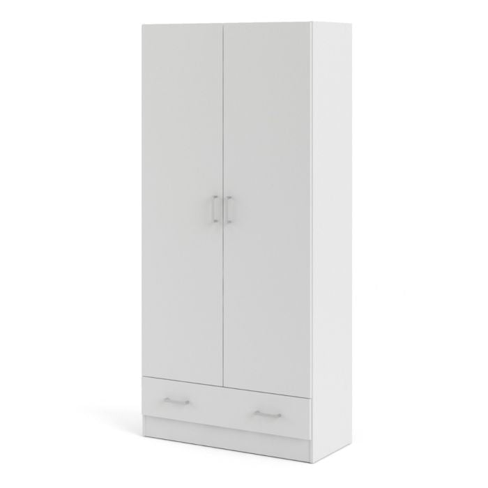 KFP HOME | Colección Everyday - Armario de dos puertas con cajón