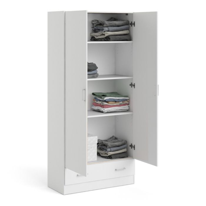 KFP HOME | Colección Everyday - Armario de dos puertas con cajón