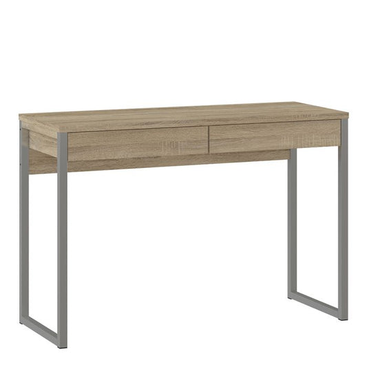 Bureau Function Plus 2 tiroirs en chêne