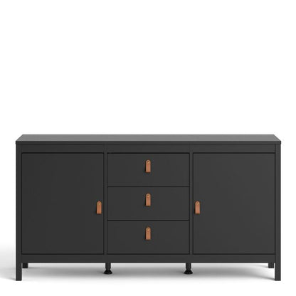 The 'Battle' Sideboard 2 Doors 3 Drawers in Grey