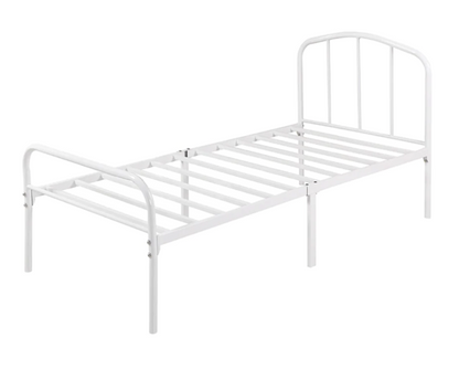 KFP HOME | Everyday Collection - 3ft single metal bed available in Black or White