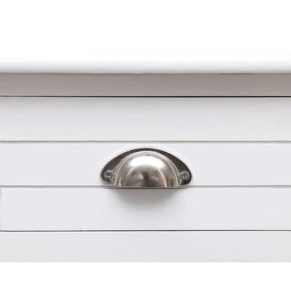 Writing Desk White 110x45x76 cm Wood