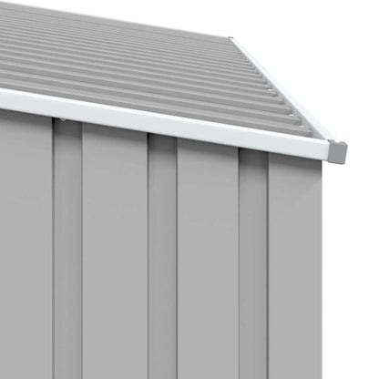 Garden Firewood Shed 245X98X159 Cm Galvanised Steel