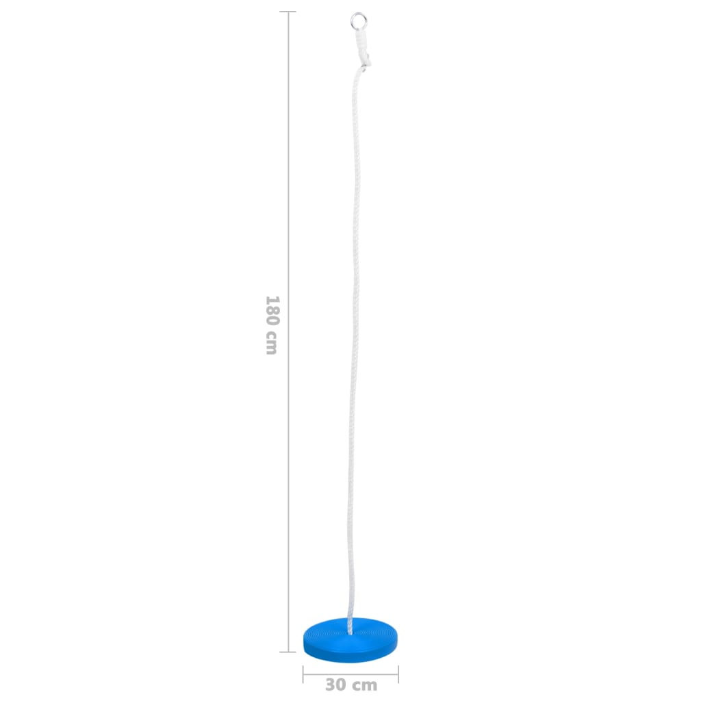 Balançoire Plate 180 cm Bleu