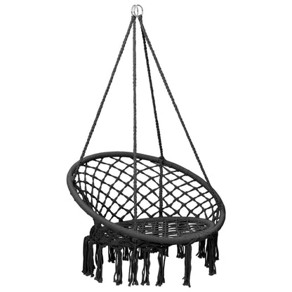 Chaise à bascule hamac 80 cm Anthracite