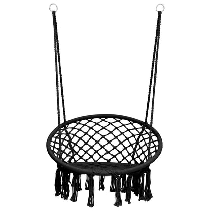 Chaise à bascule hamac 80 cm Anthracite