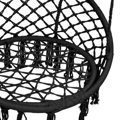 Chaise à bascule hamac 80 cm Anthracite