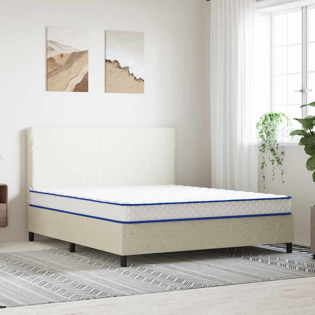 Mattress White 200 X 180 X 17 Cm Pu Foam