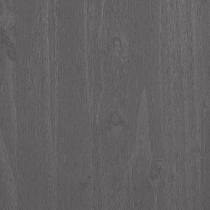 Desk HAMAR Light Grey 110x40x75 cm Solid Wood Pine
