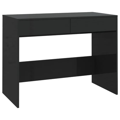 Bureau Noir 101x50x76,5 cm Bois composite