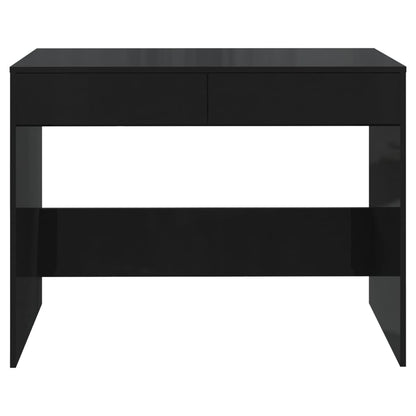 Bureau Noir 101x50x76,5 cm Bois composite