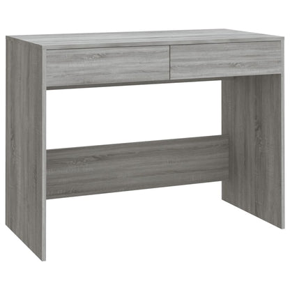 Bureau Gris Sonoma 101x50x76,5 cm Bois composite