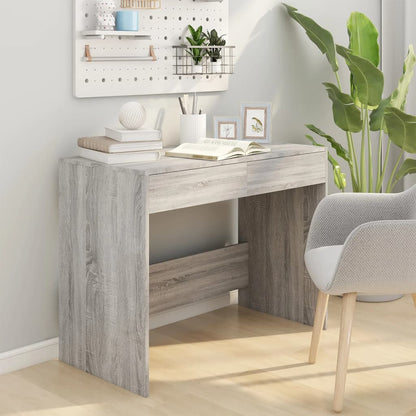 Bureau Gris Sonoma 101x50x76,5 cm Bois composite