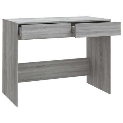Bureau Gris Sonoma 101x50x76,5 cm Bois composite