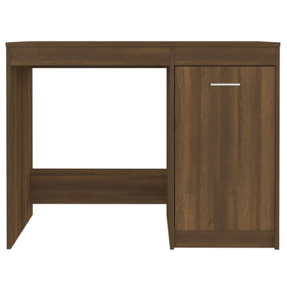 Escritorio Roble Marrón 100x50x76 cm Madera Sintética