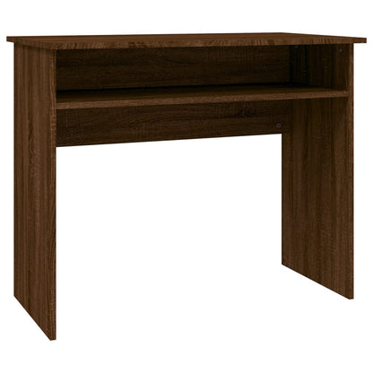 Desk Brown Oak 90x50x74 cm Engineered Wood