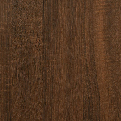Desk Brown Oak 90x50x74 cm Engineered Wood