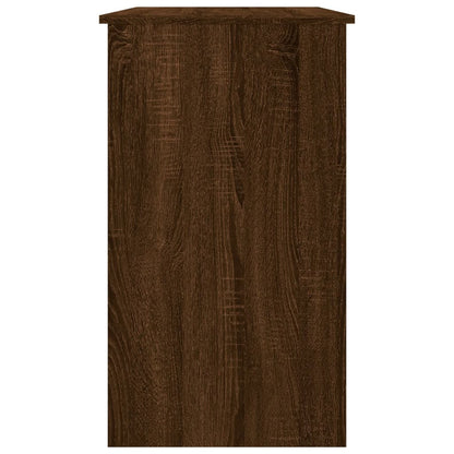 Escritorio Roble Marrón 90x45x76 cm Madera Sintética