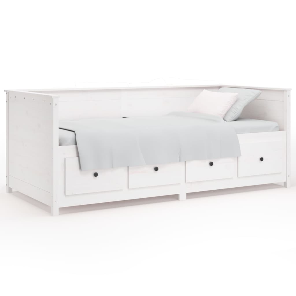 Day Bed Without Mattress Small Single Solid Wood Pine
