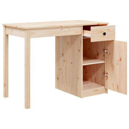 Bureau 100x50x75 cm Bois Massif Pin